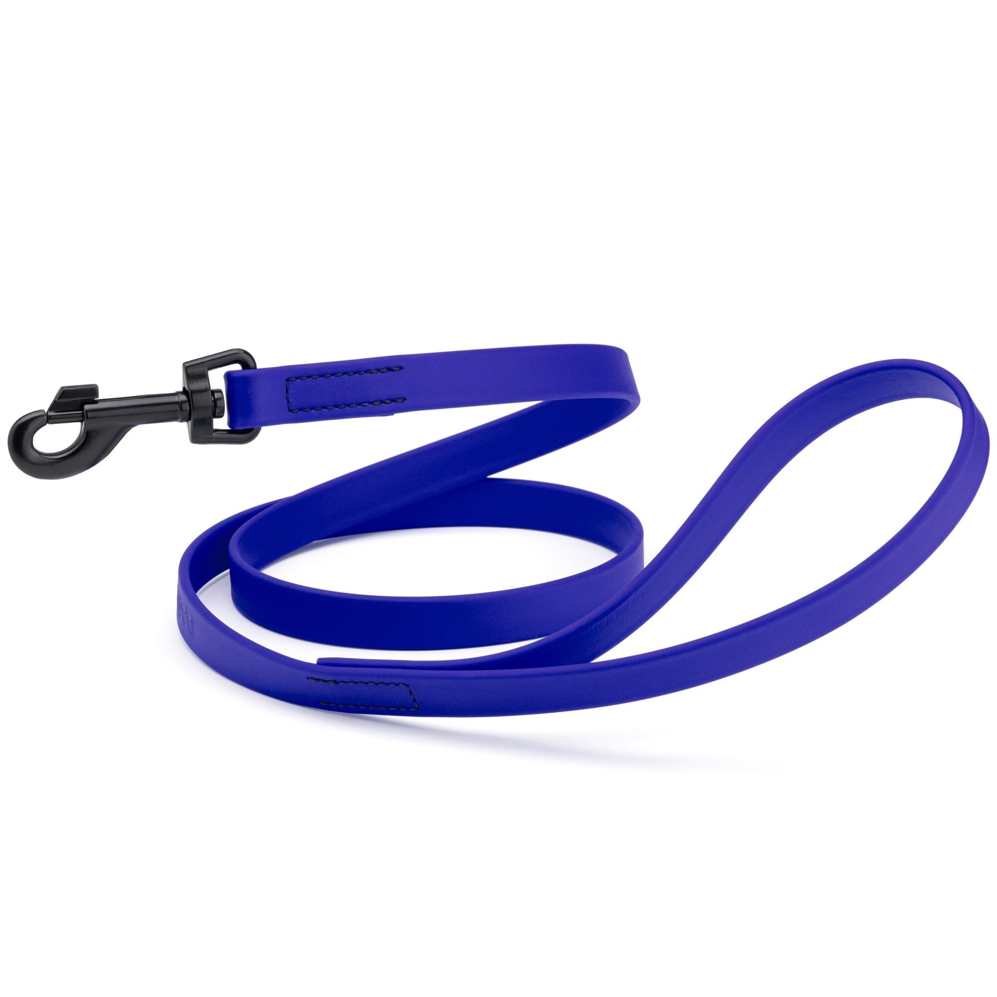 Dogline Biothane Waterproof Dog Leash, Royal Blue, 3/4-in x 6-ft