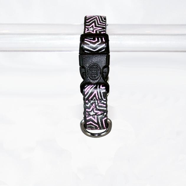 Goli Design Star Gazer Dog Collar, Pink Star, X-Small