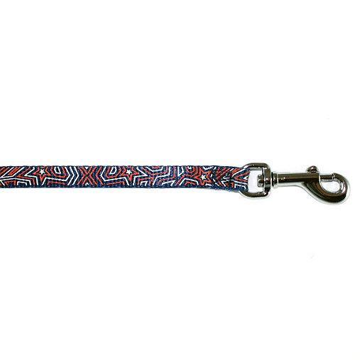 Goli Design Star Gazer Reflective Dog Leash, Red Star