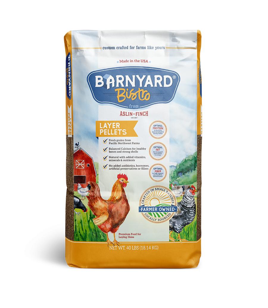 Barnyard Bistro Local Layer Pellets Poultry Feed