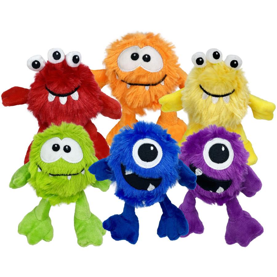 Multipet Minipet Monsters Dog Toy, Assorted