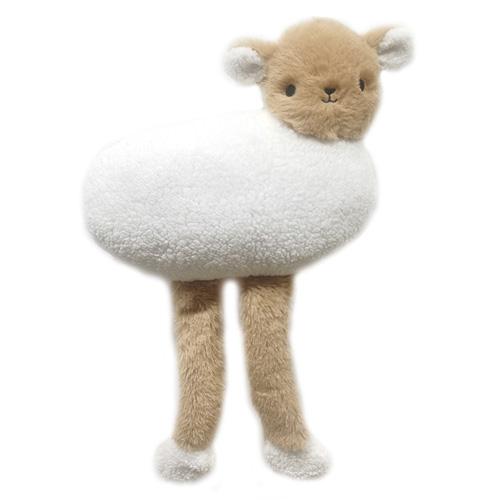 PetRageous Athena the Lamb Plush Dog Toy