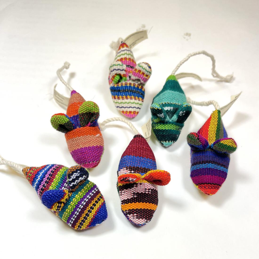 Dharma Dog Karma Cat Tiny Mice Catnip Cat Toy, Assorted