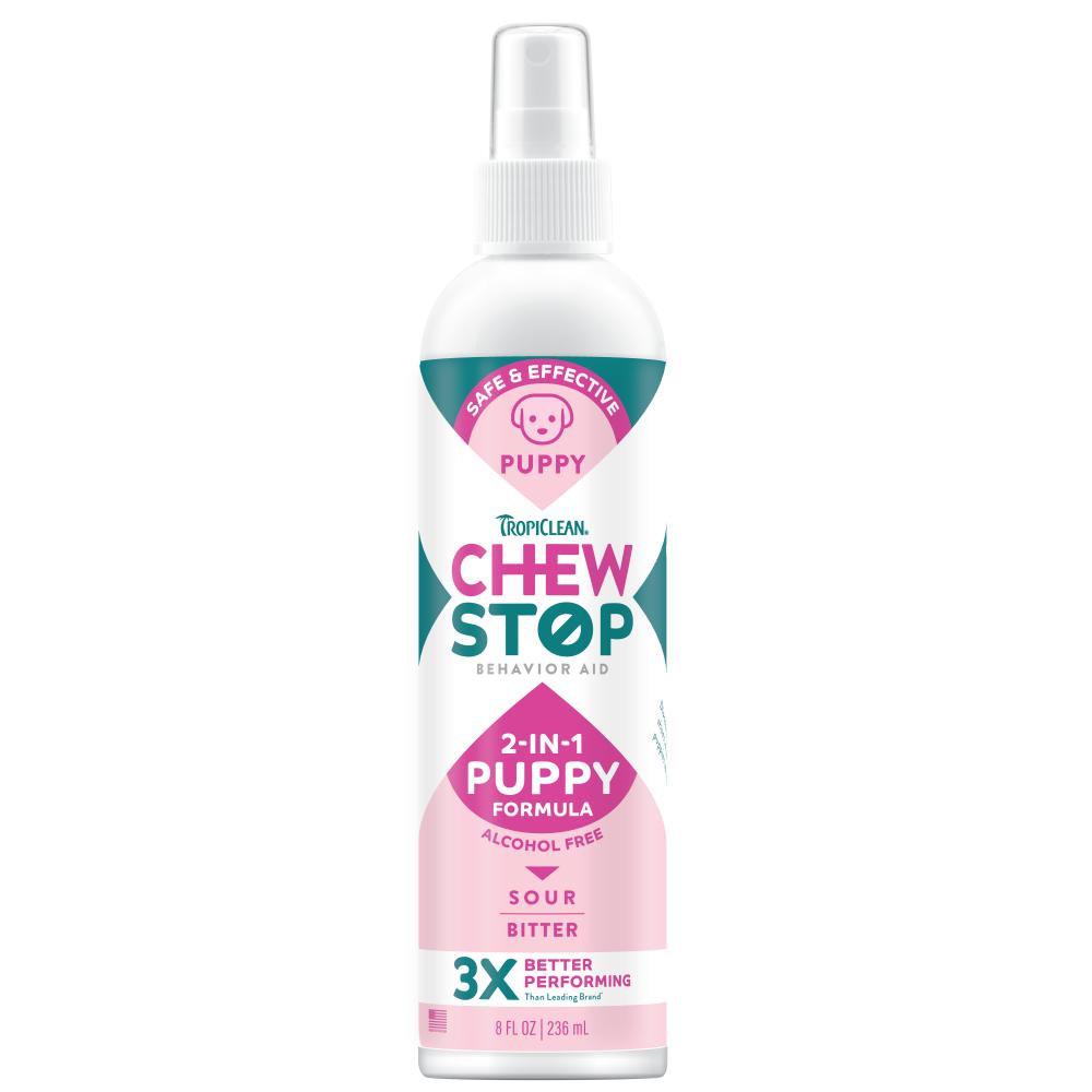 Tropiclean Chew Stop 2-in-1 Behavior Aid Spray for Puppies