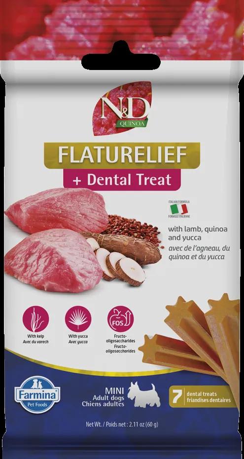 Farmina N&D Quinoa Flaturelief Lamb Adult Mini Dog Treats