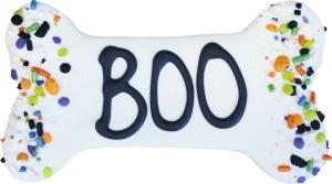 Preppy Puppy Boo Bone Dog Treats, 5.5-in