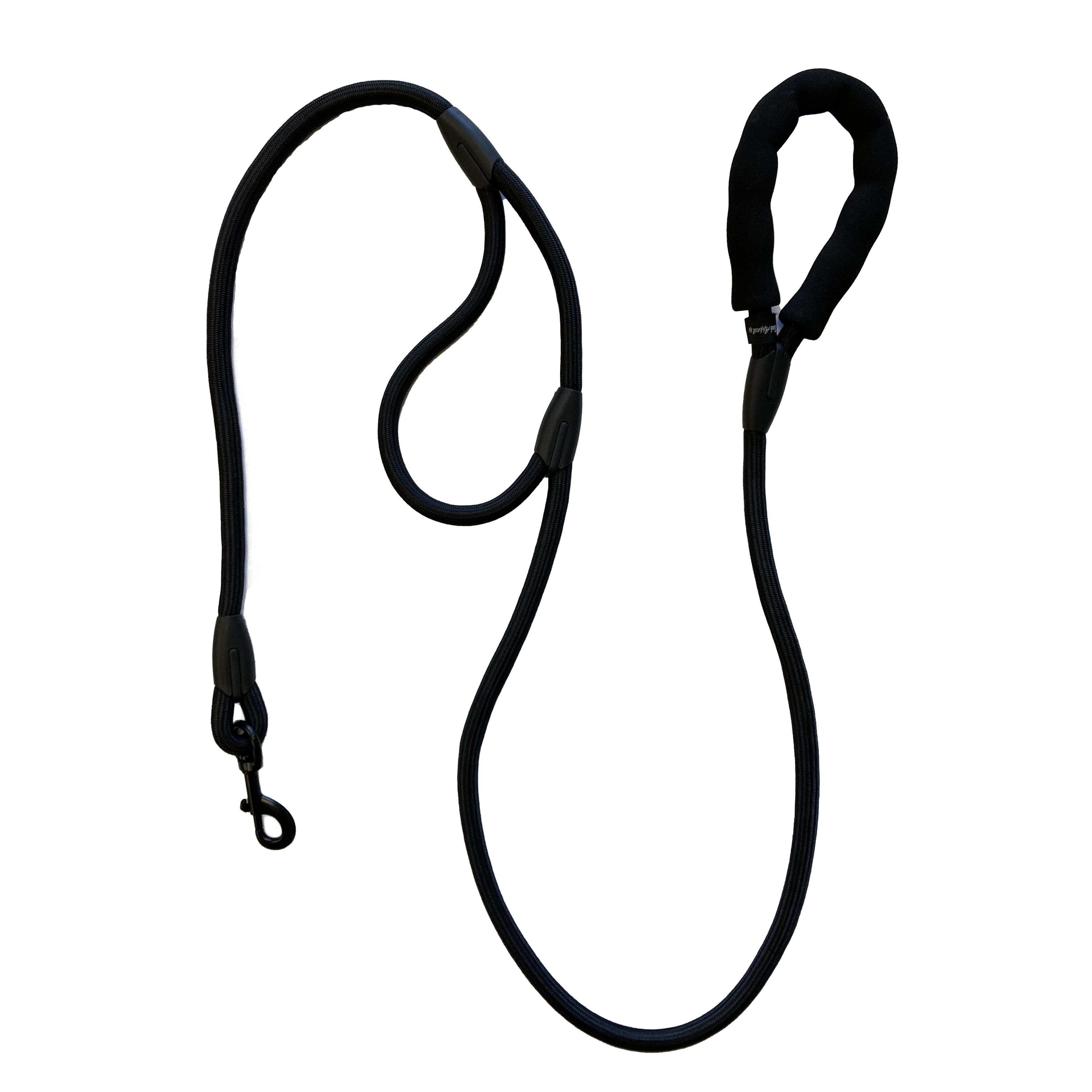 Bark Appeal Dual-Handle Rope Dog Leash, Pink