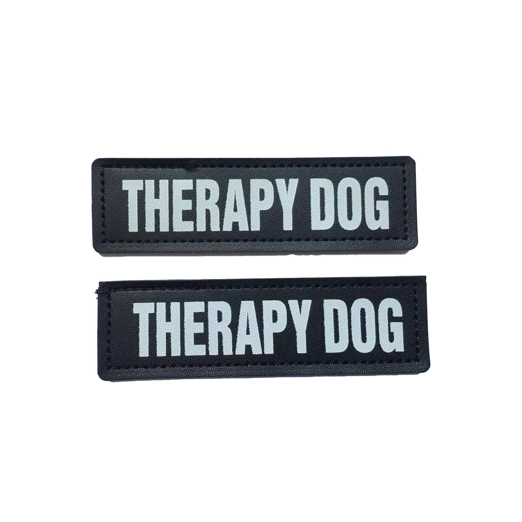 Bark Appeal Therapy Dog Patch for Dog Harnesses, Medium-Large