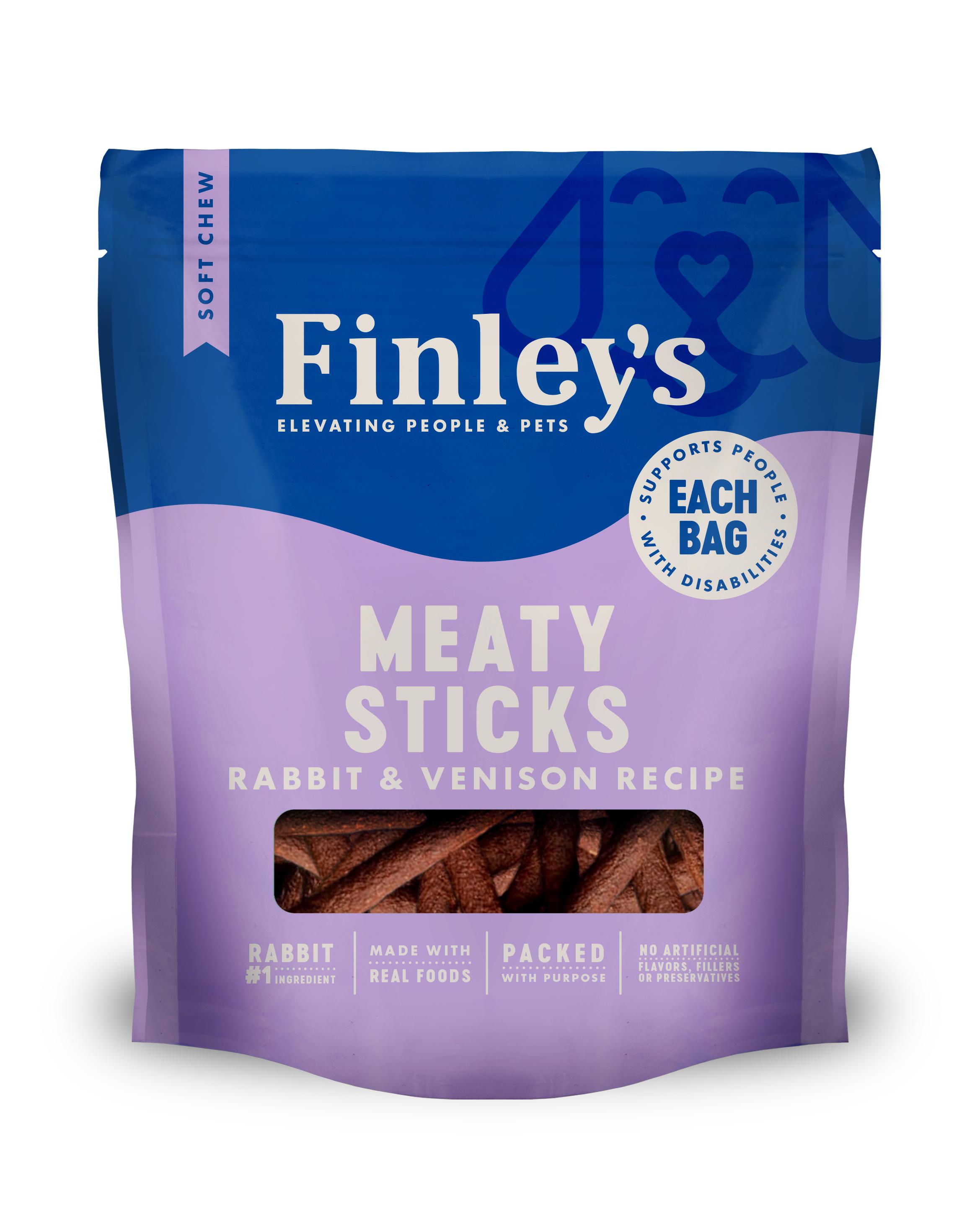 Finley's Meaty Sticks Rabbit & Venison Dog Treats