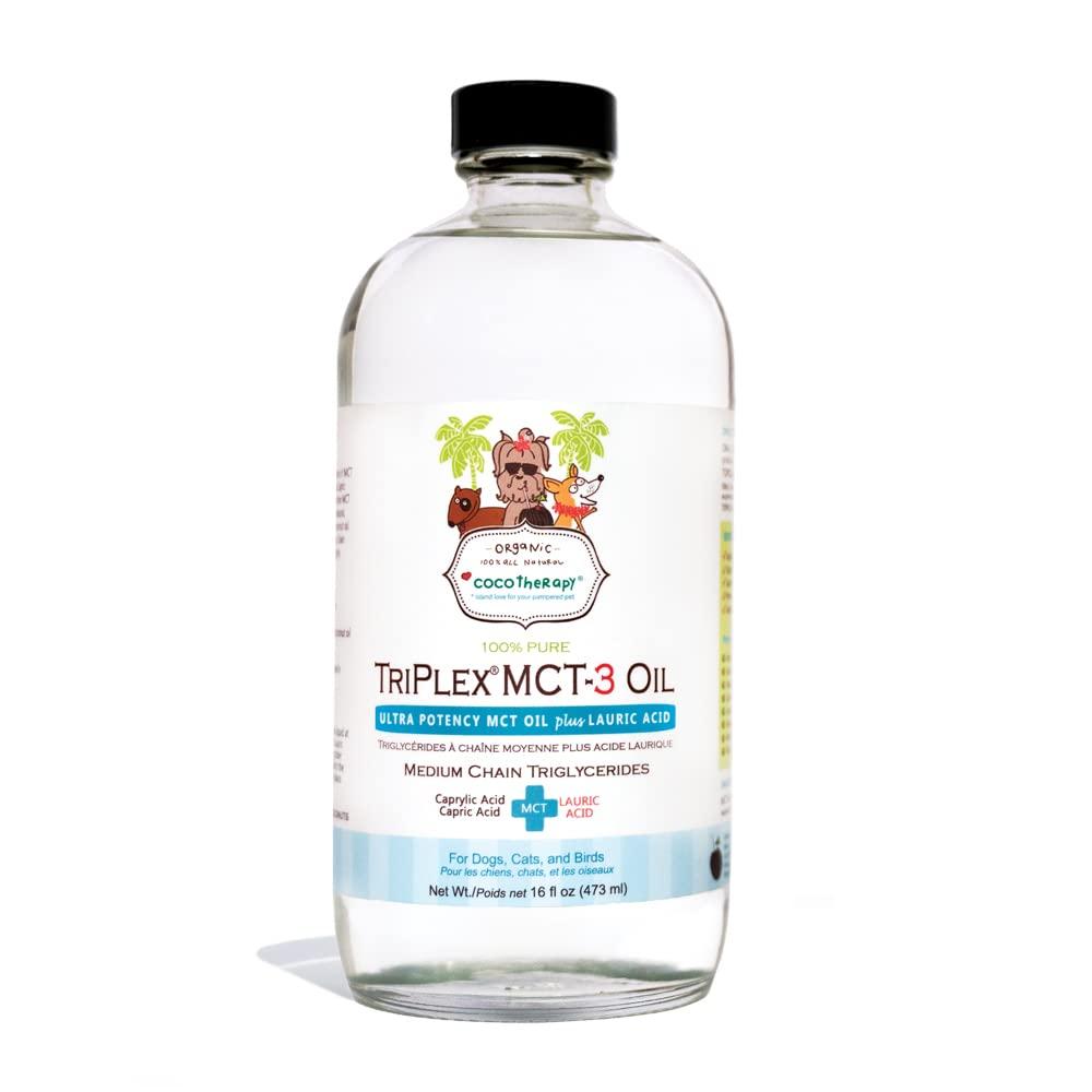 CocoTherapy Triplex MCT-3 Oil for Pets, 16-oz