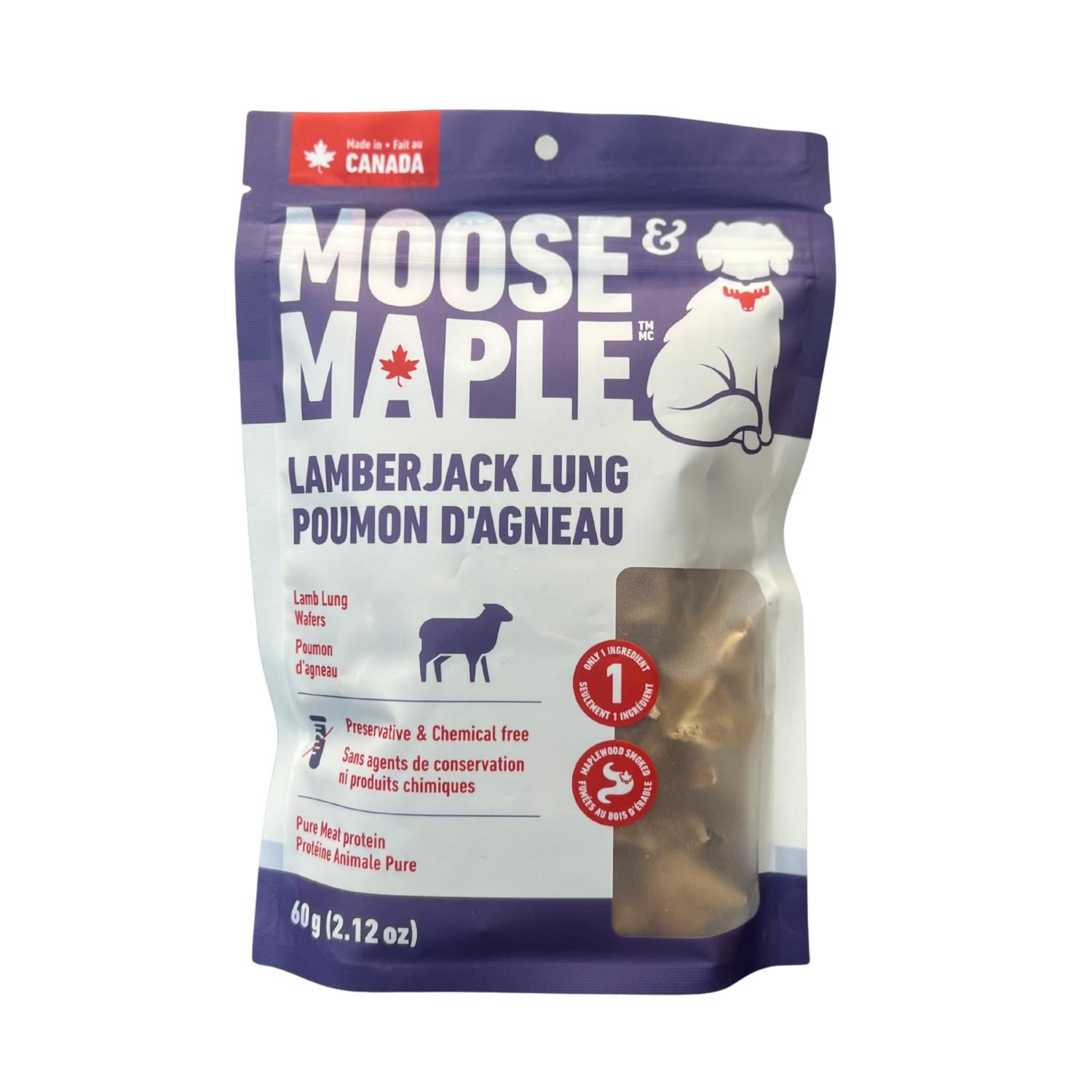 Moose & Maple Lamberjack Lung Dog Treats