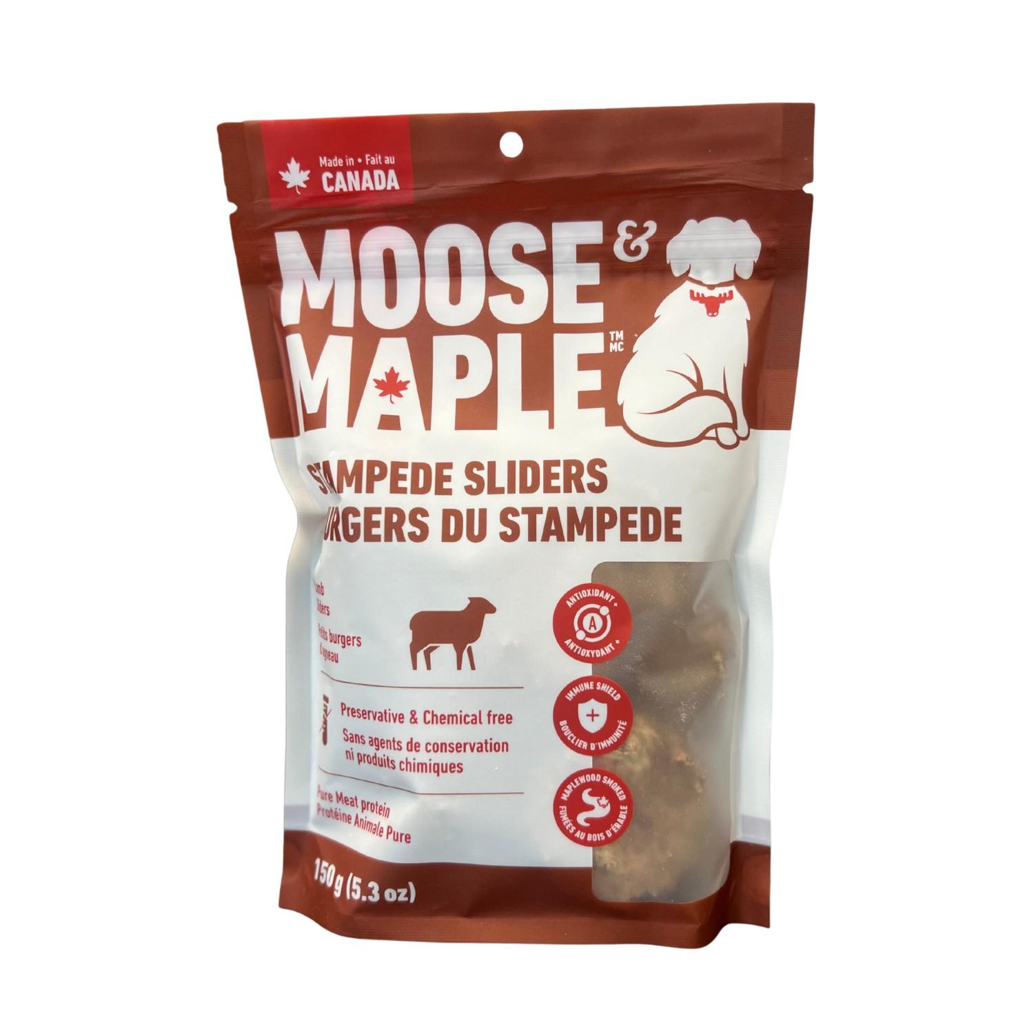 Moose & Maple Stampede Sliders Lamb Dog Treats, 150-gram