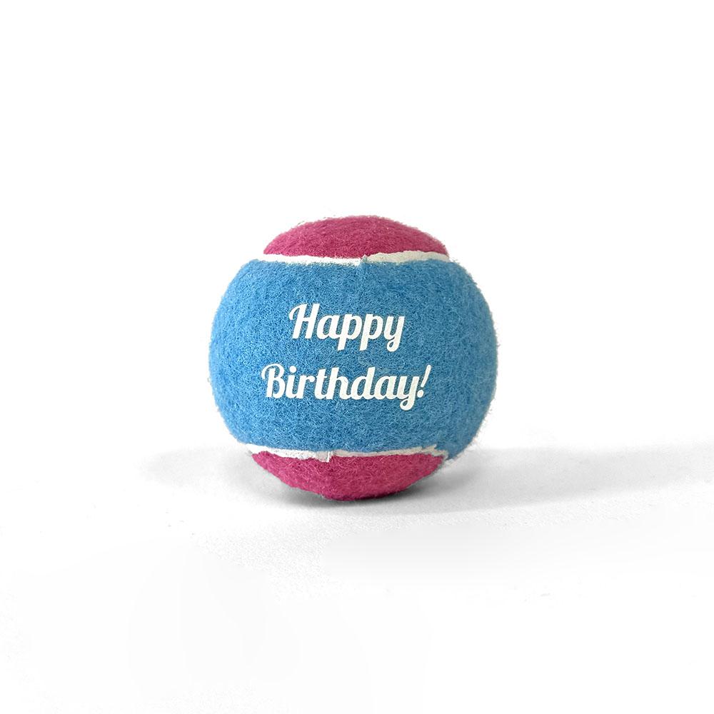All The Best Birthday Tennis Ball Dog Toy