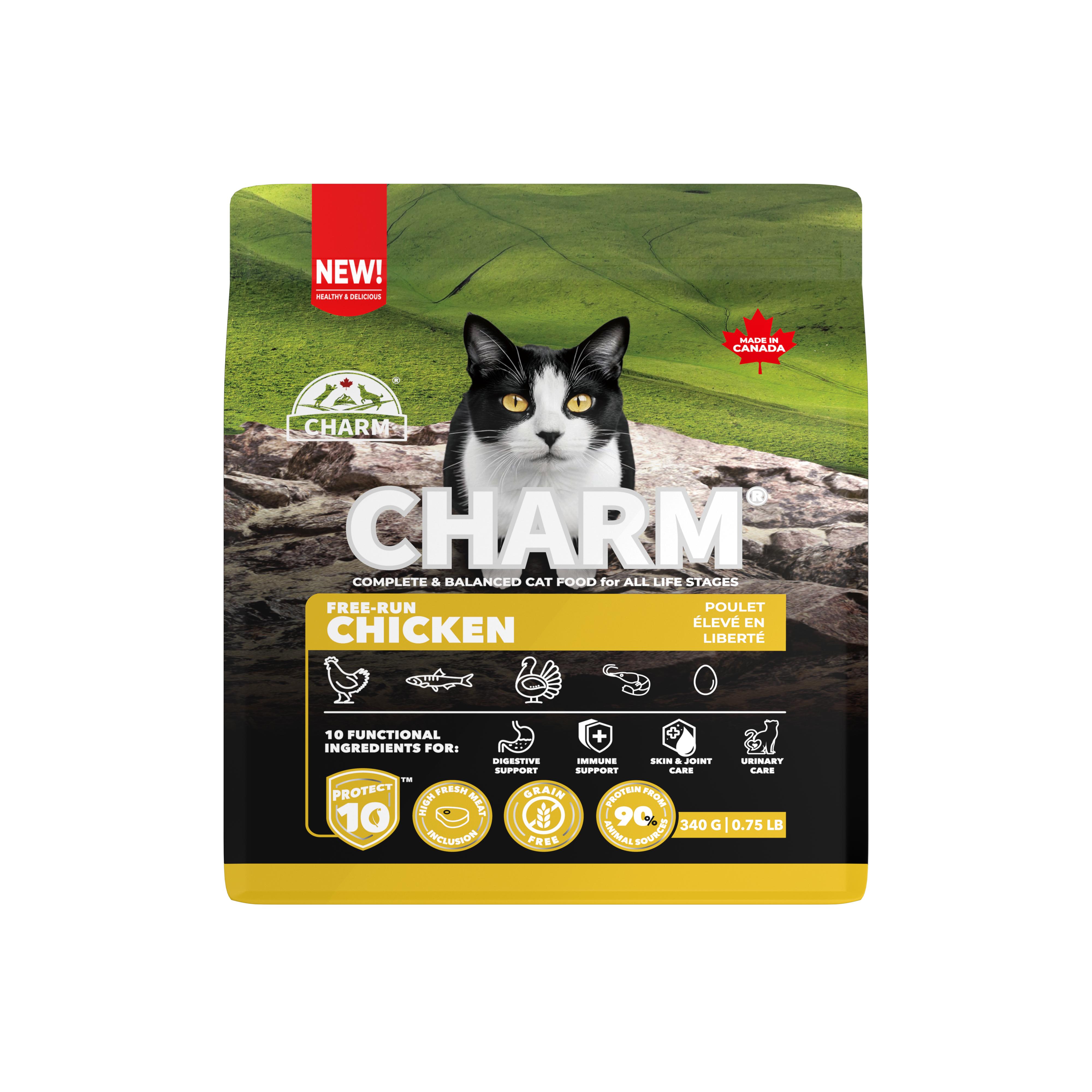 Charm Pet Food Free-Run Chicken Dry Cat Food