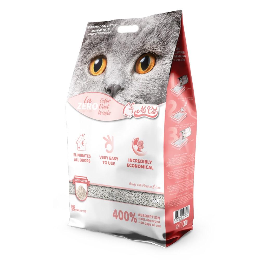 Mr Cat Baby Powder Clay Cat Litter