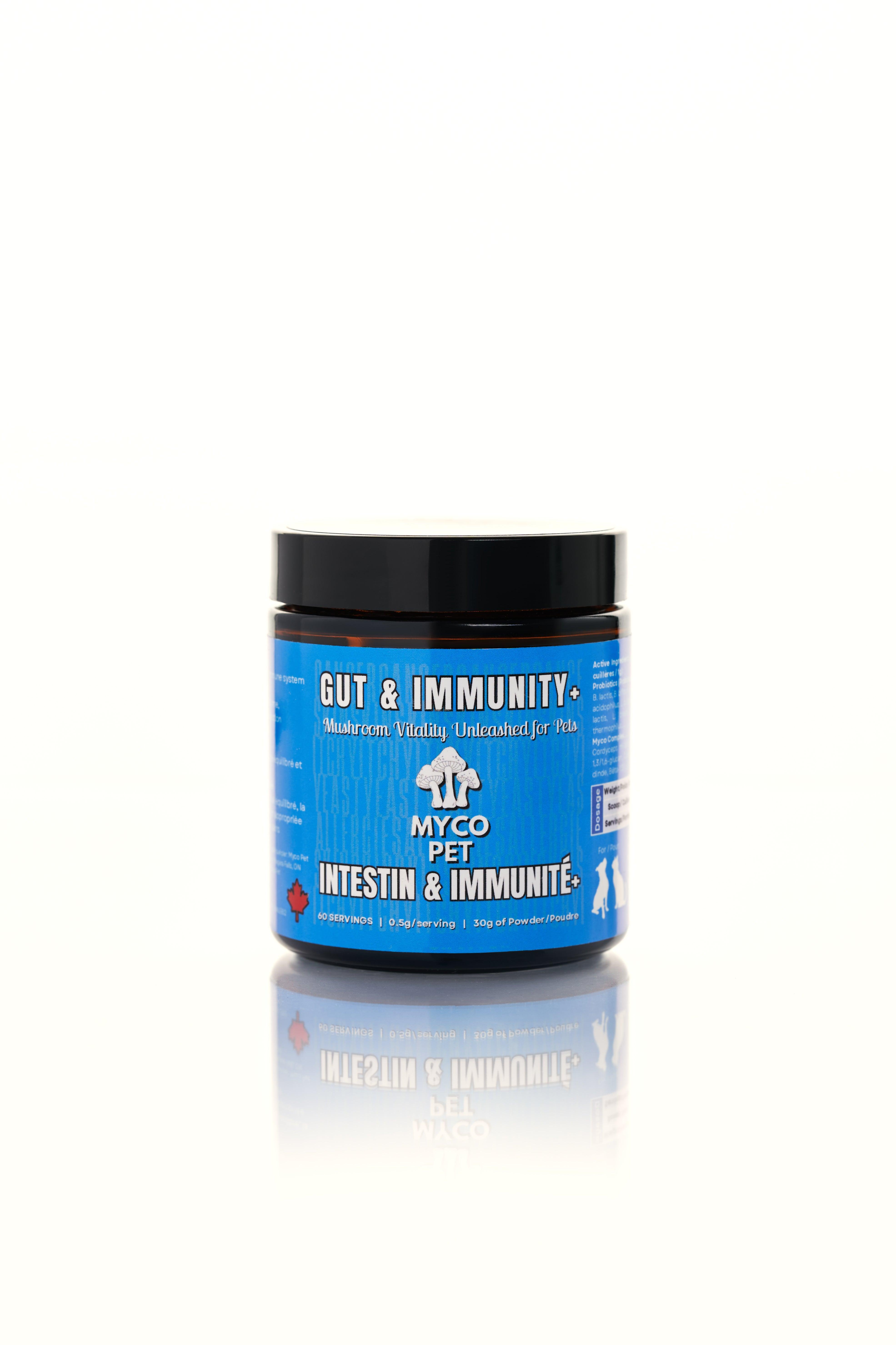 Myco Pet Gut & Immunity+ Dog & Cat Supplement