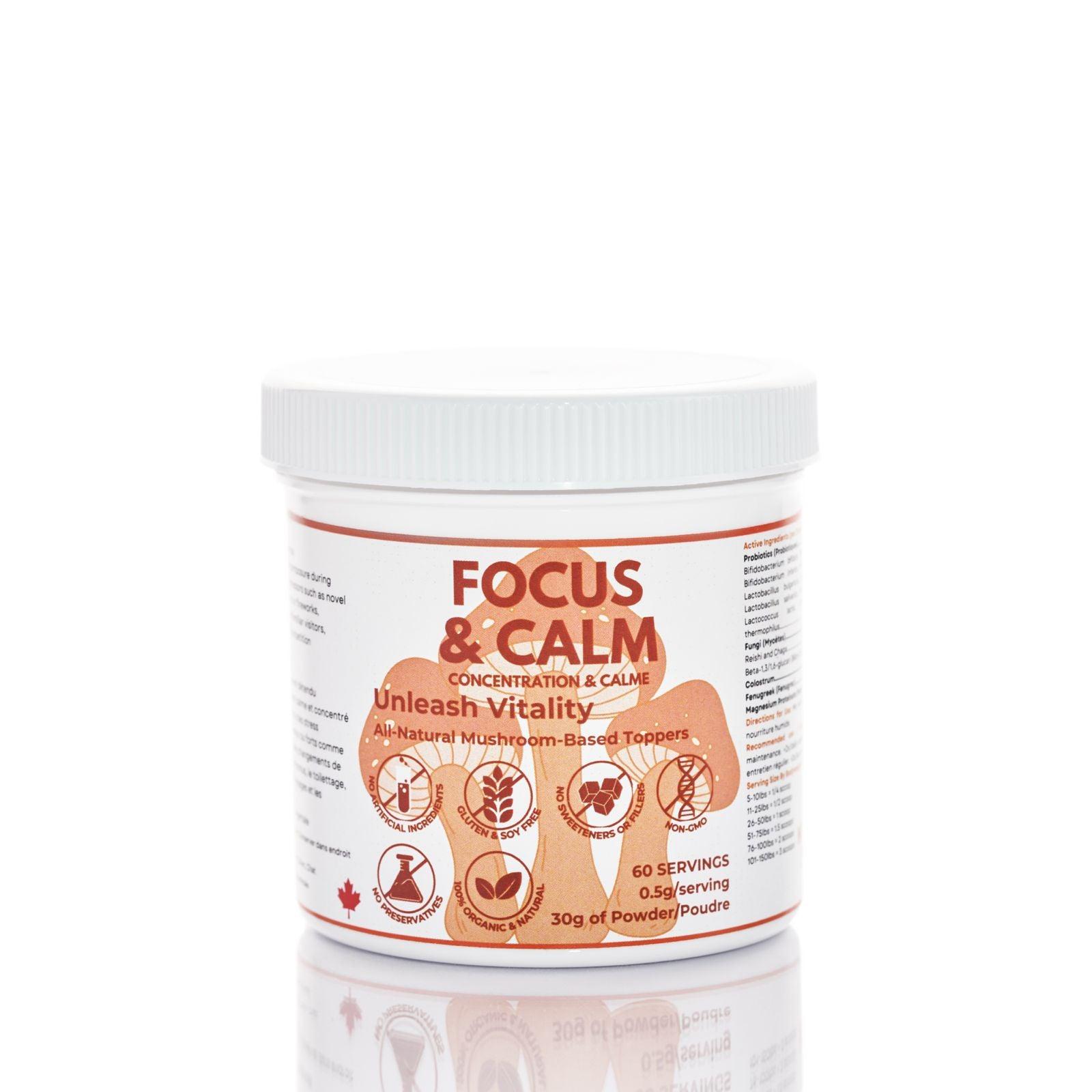Myco Pet Focus & Calm Dog & Cat Supplement