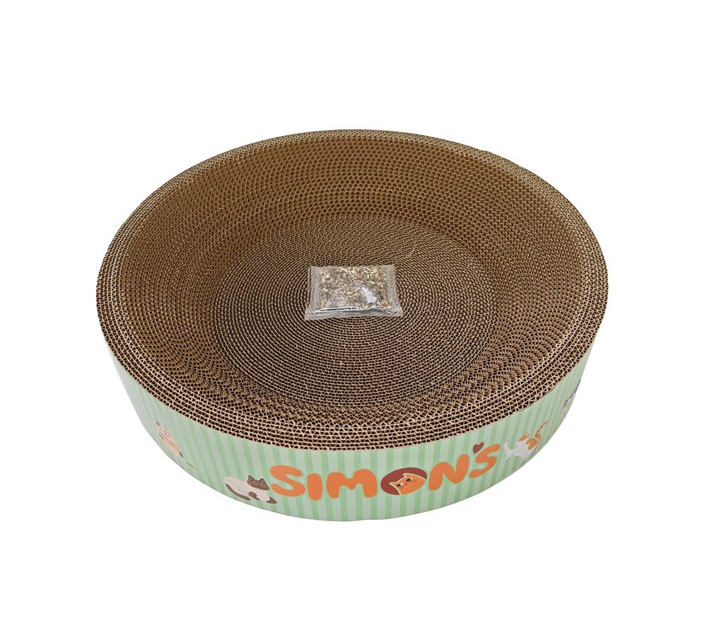 Simon's Round Bed Cat Scratcher