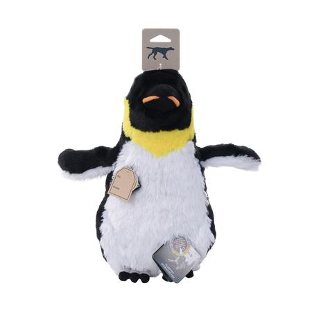 Tall Tails Holiday Emperor Penguin Dog Toy, 14-in