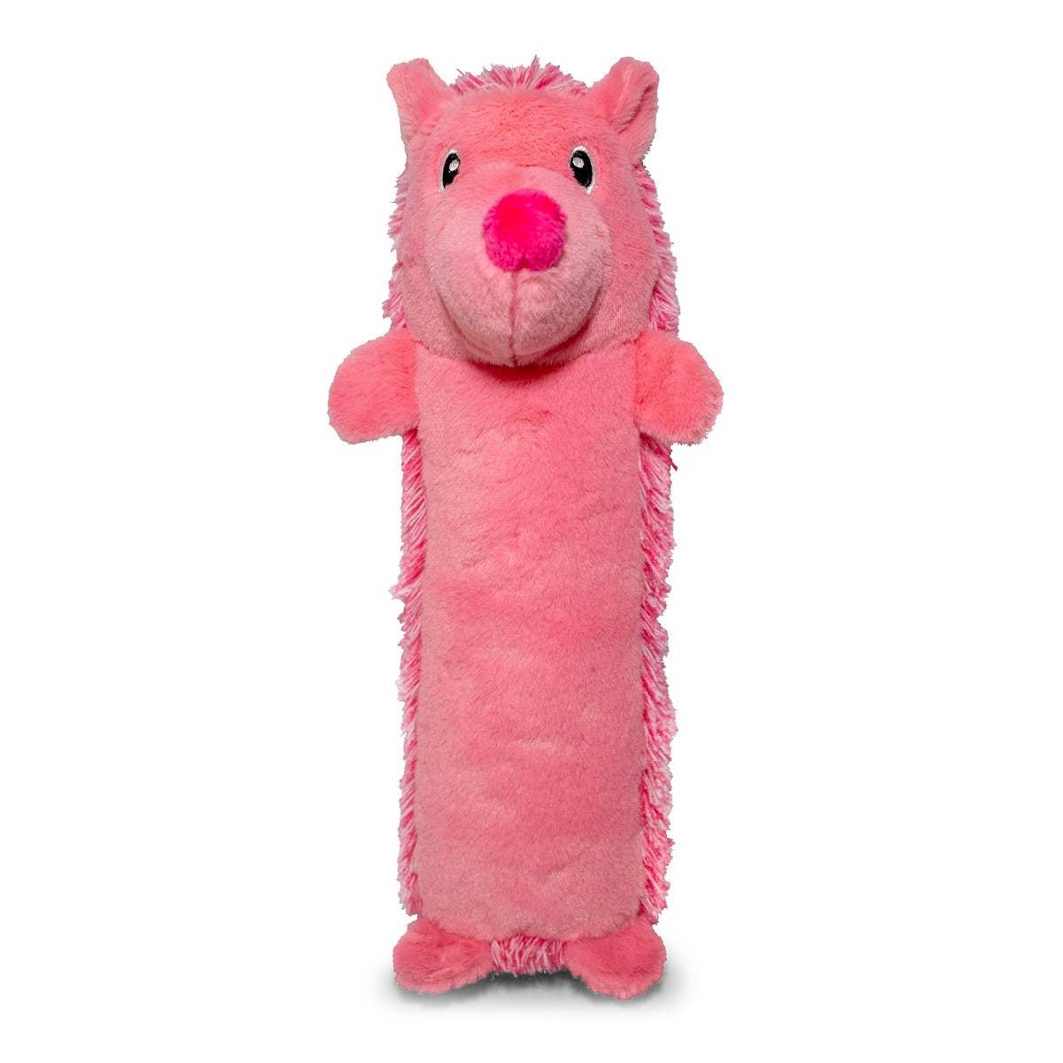 ThoozyPet Hedgehog Plush Dog Toy, Pink