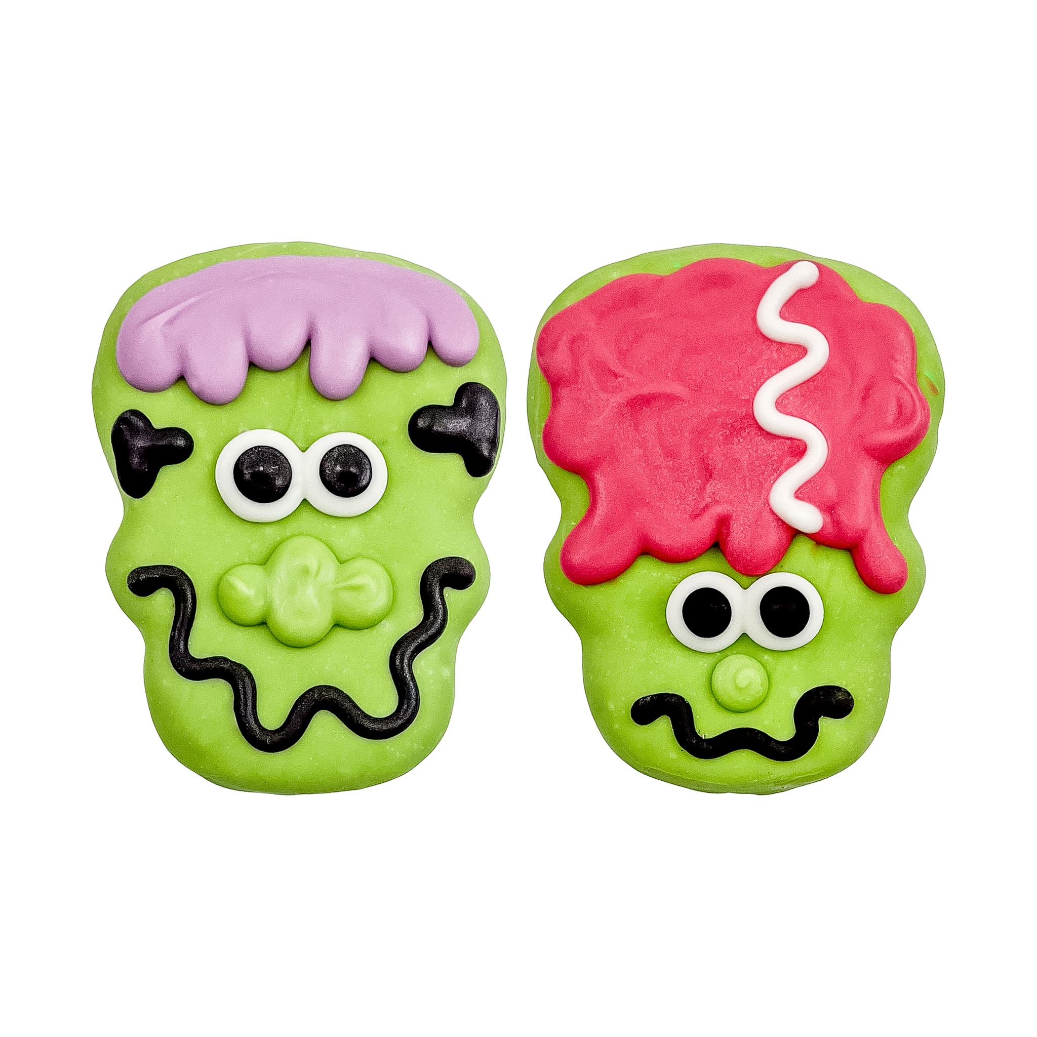 Bosco & Roxy's Halloween Mr & Mrs Frank N. Stein Dog Treats, 3.5-in