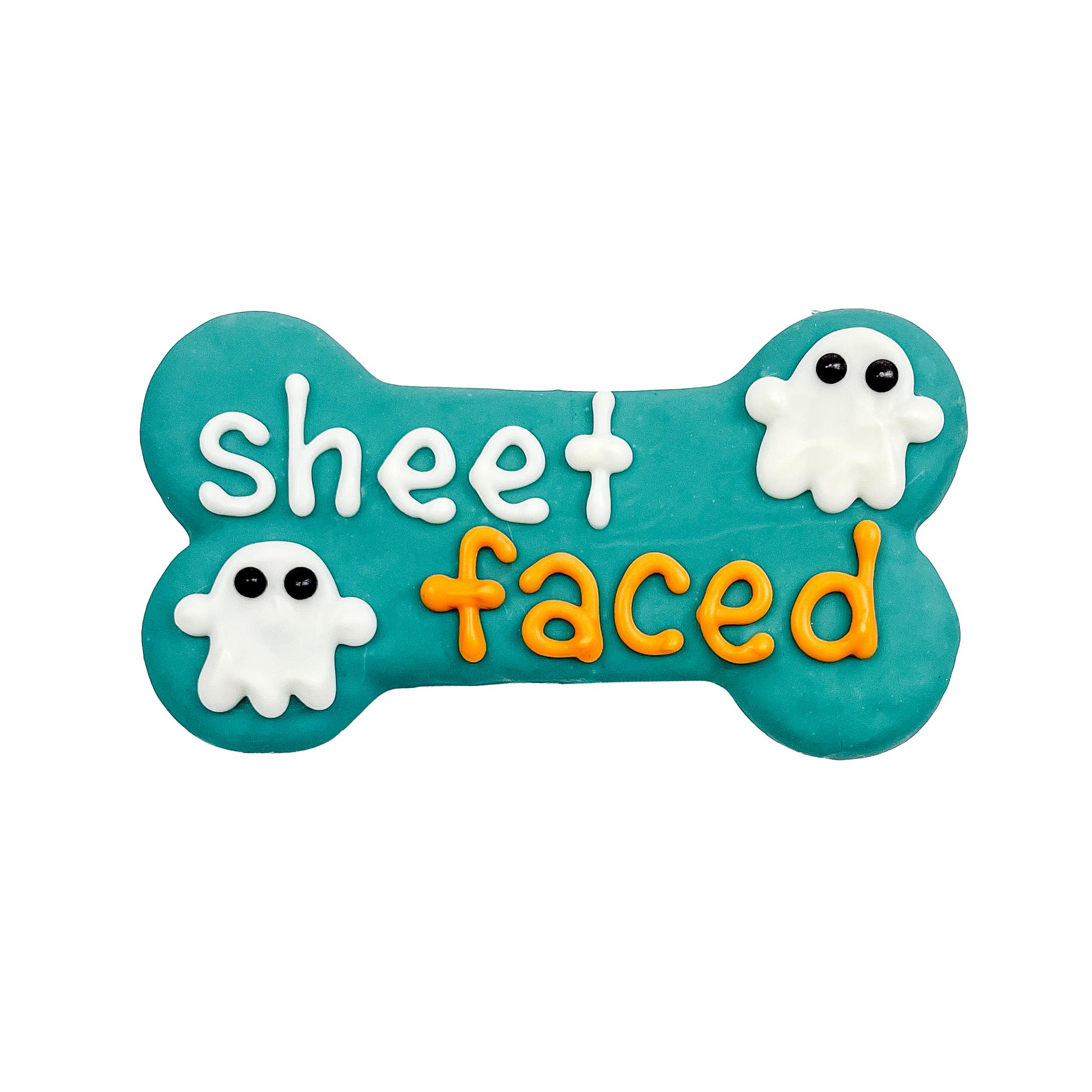 Bosco & Roxy's Halloween Sheet-Faced Bone Dog Treats, 6-in, 6-in