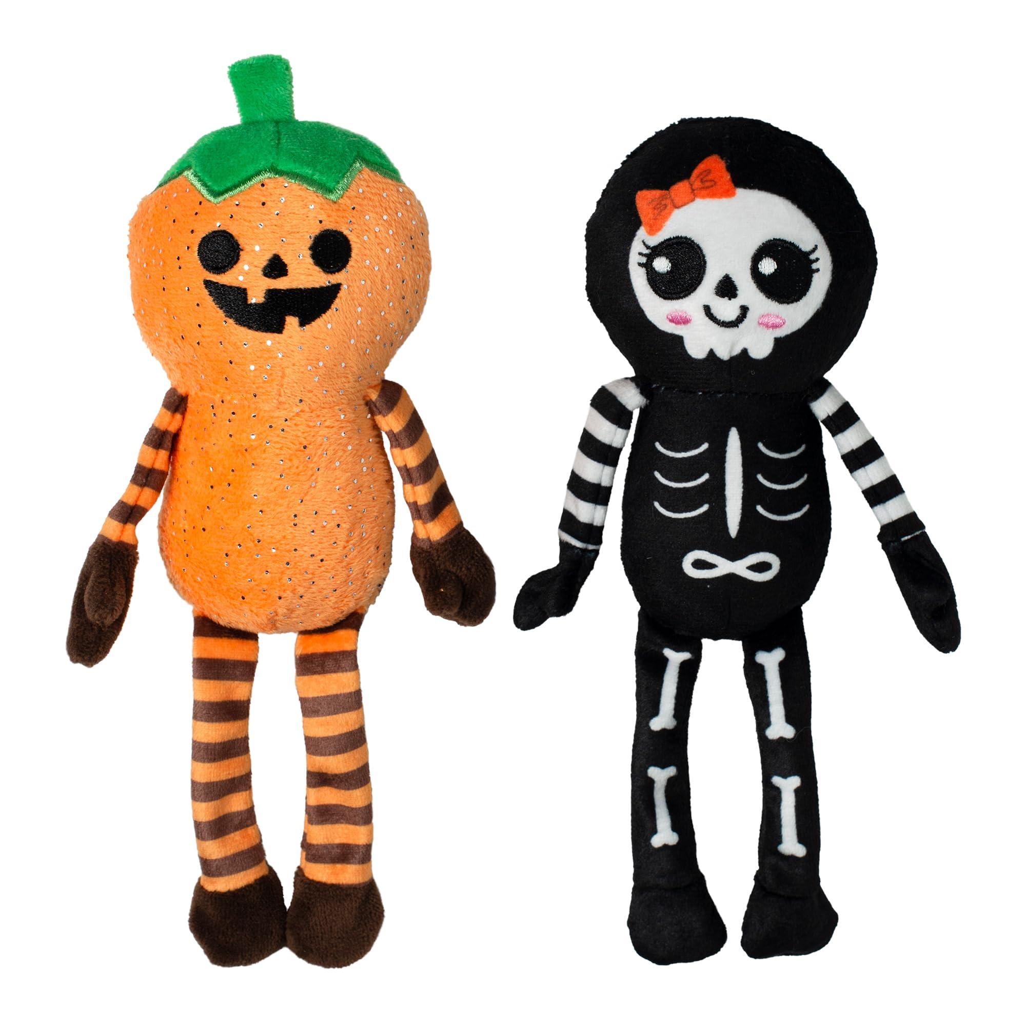 PetShop by Fringe Studio Oh My Gourd Plush Dog Toy, 2-pk