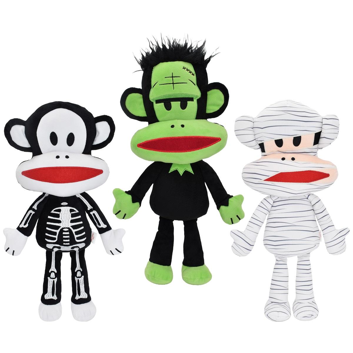Multipet Paul Frank Julius Halloween Dog Toy, Assorted