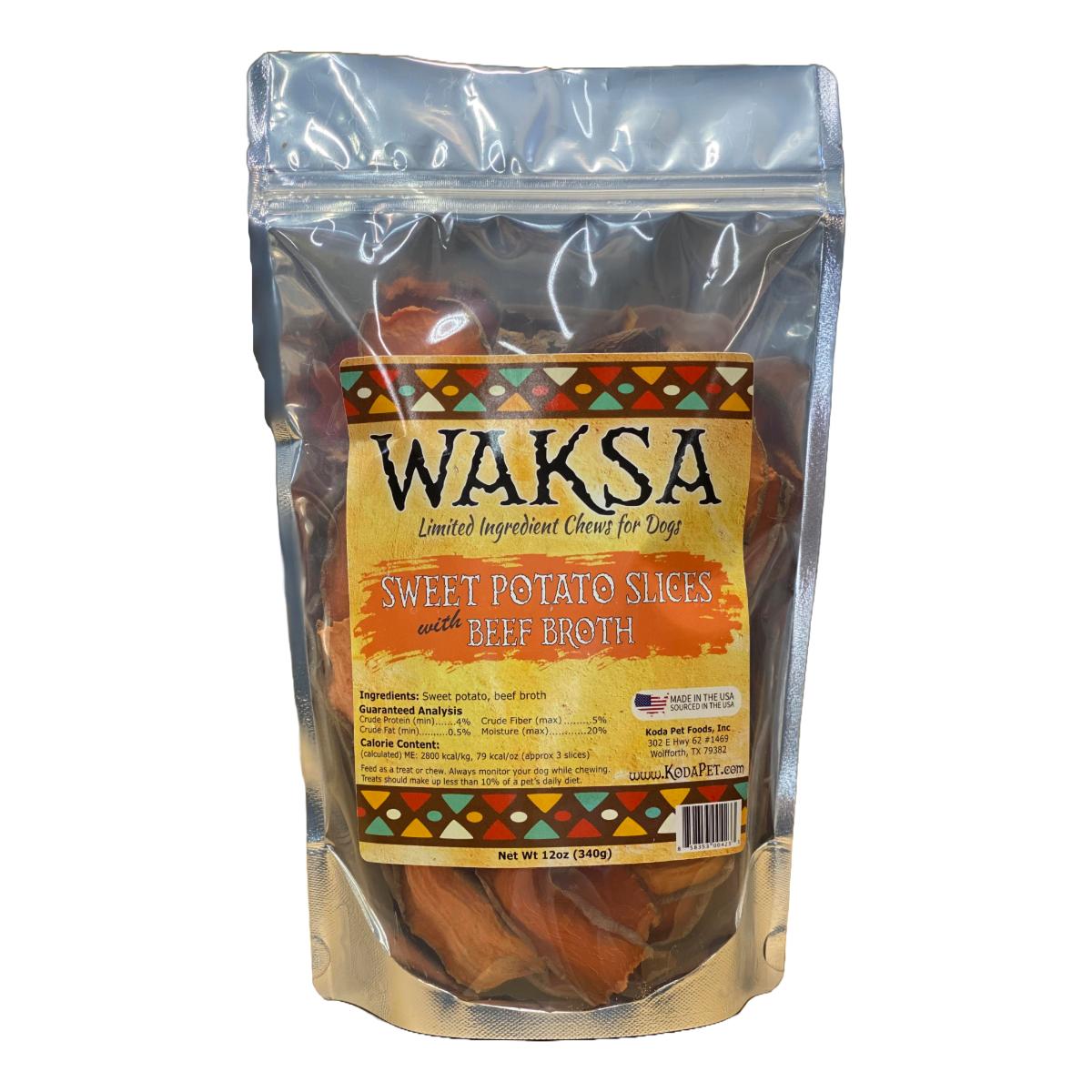Koda Pet Waksa Sweet Potato Slices Dog Treats