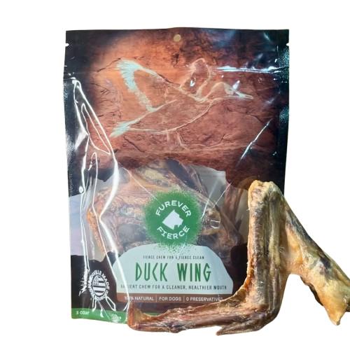 Furever Fierce Duck Wings Dog Treats, 5-oz