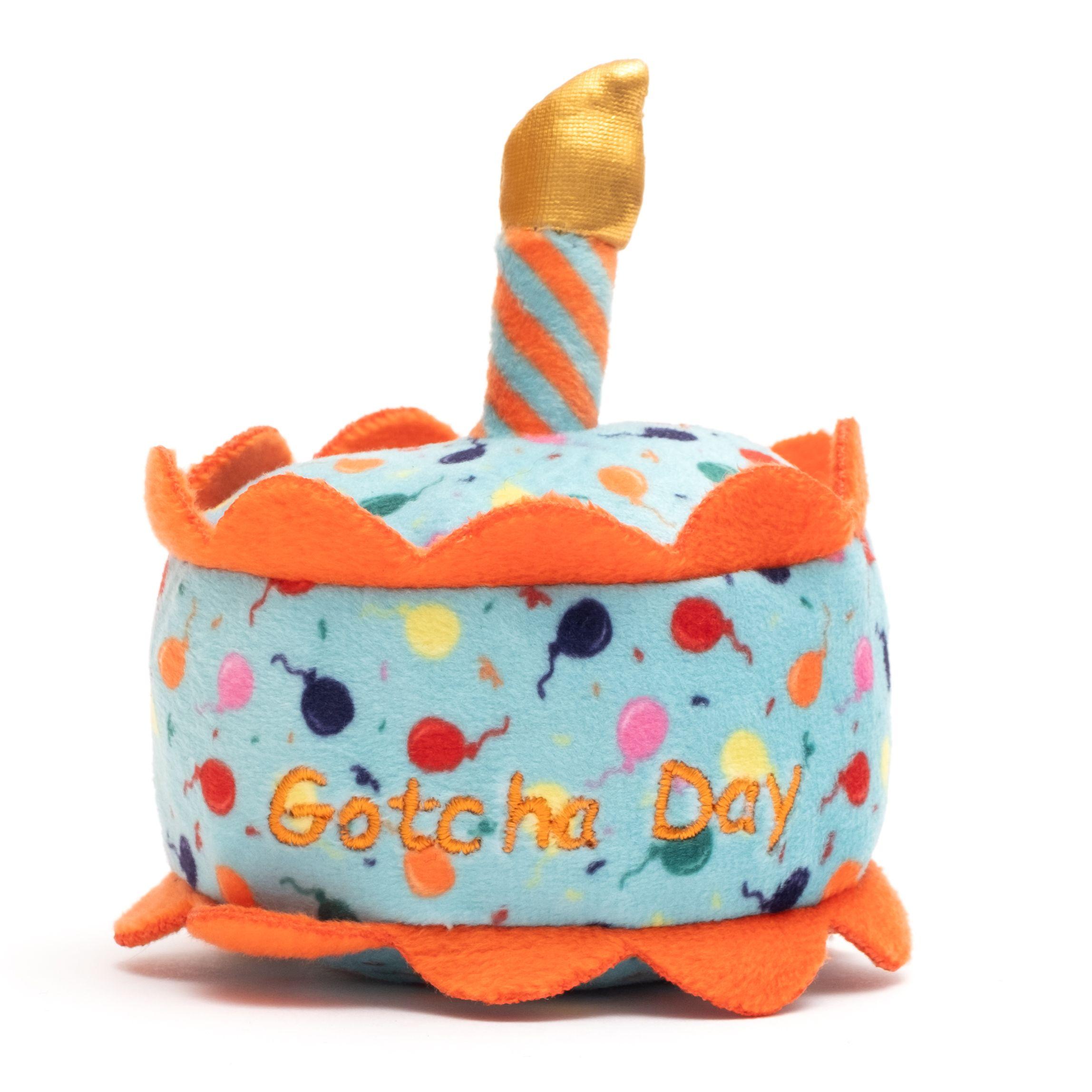 The Worthy Dog Gotcha Day Cake Cat Toy, One Size