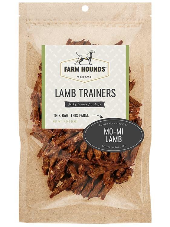 Farm Hounds Lamb Trainers Dog Treats, 3.5-oz