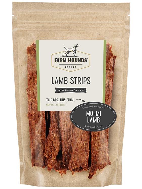 Farm Hounds Lamb Strips Dog Treats
