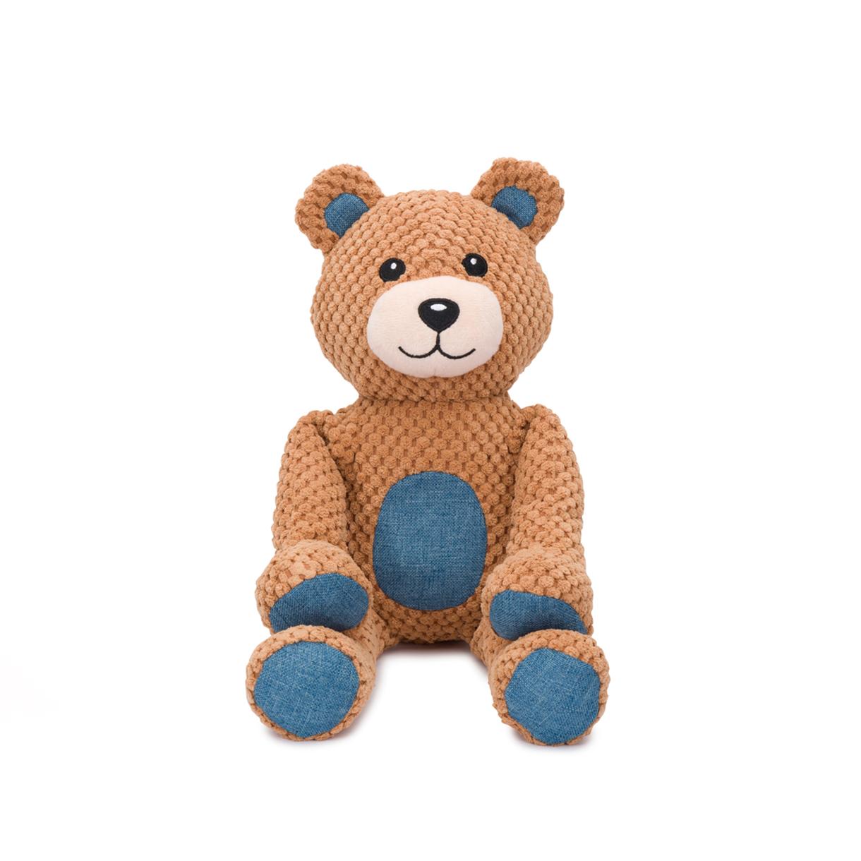 fabdog Floppy Honey Bear Dog Toy