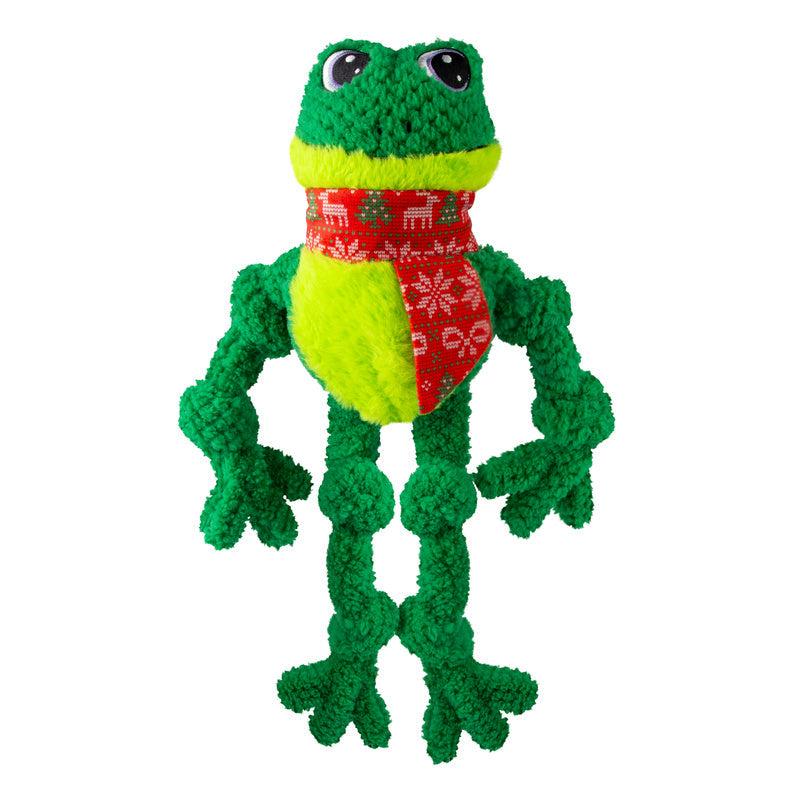 KONG Holiday Knots Frog Dog Toy