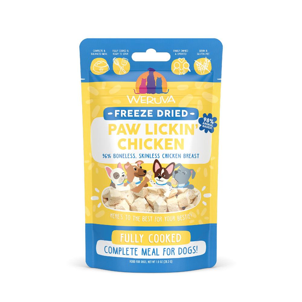 Weruva Paw Lickin' Chicken Freeze-Dried Dog Food