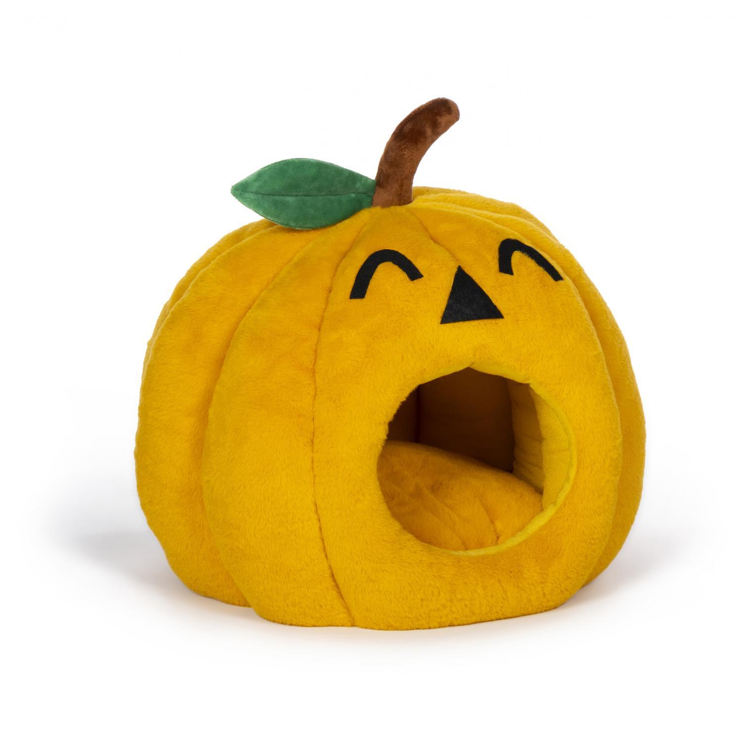 Prevue Pet Products Pye's Pumpkin Hideaway Cat Bed, 18-in