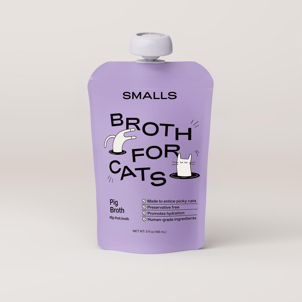 Smalls Pig Broth for Cats, 5-oz
