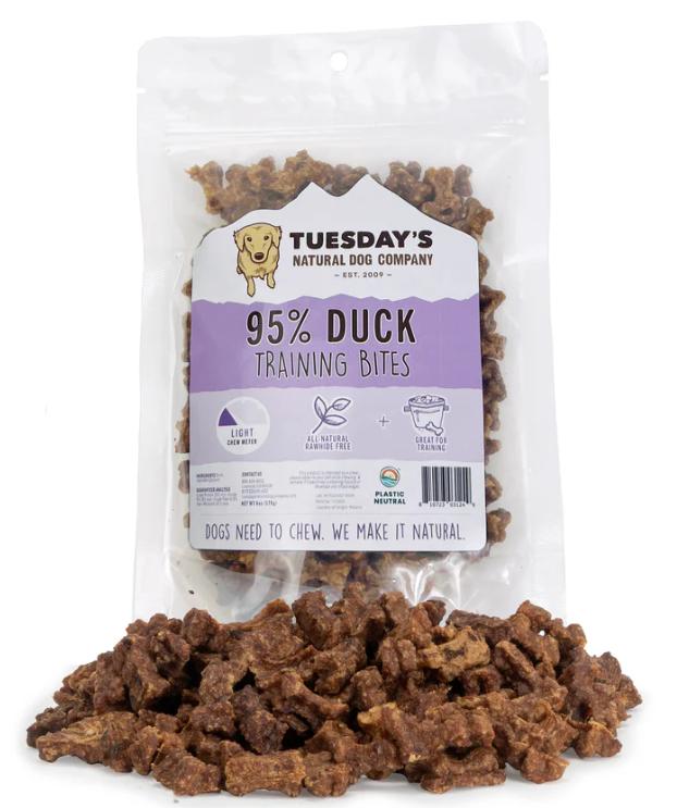 Earthwise Reserve Duck Training Bites Dog Treats