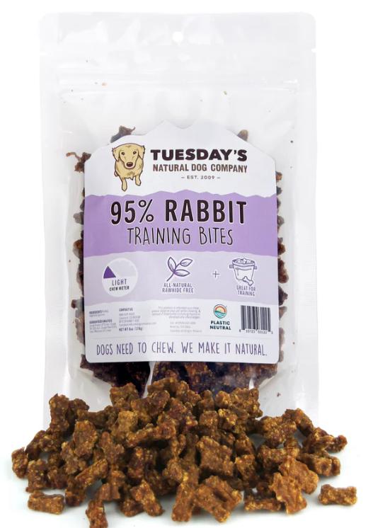 Earthwise Reserve Rabbit Training Bites Dog Treats, 6-oz