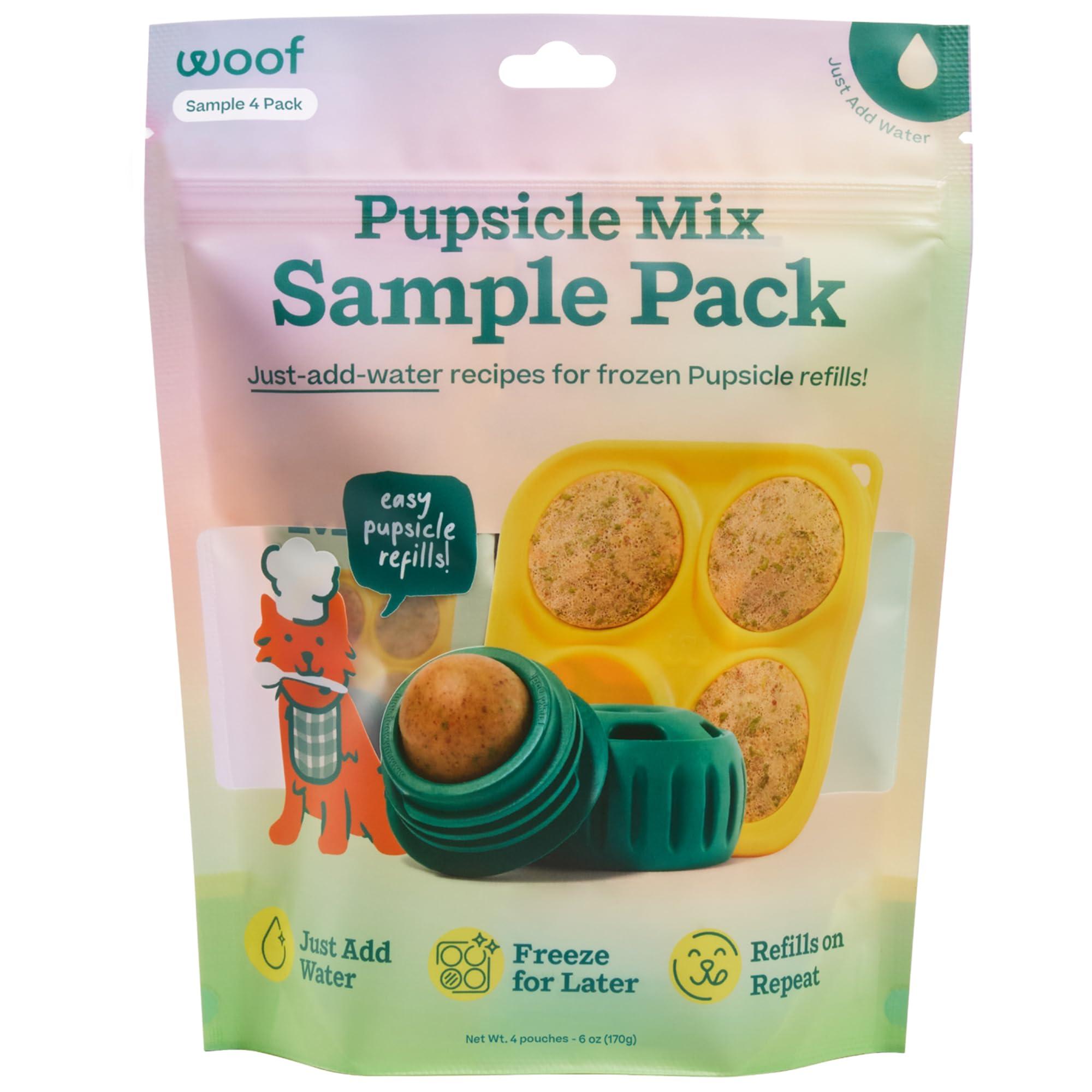 Woof Pet Pupsicle Mix Sample Pack Dog Treats