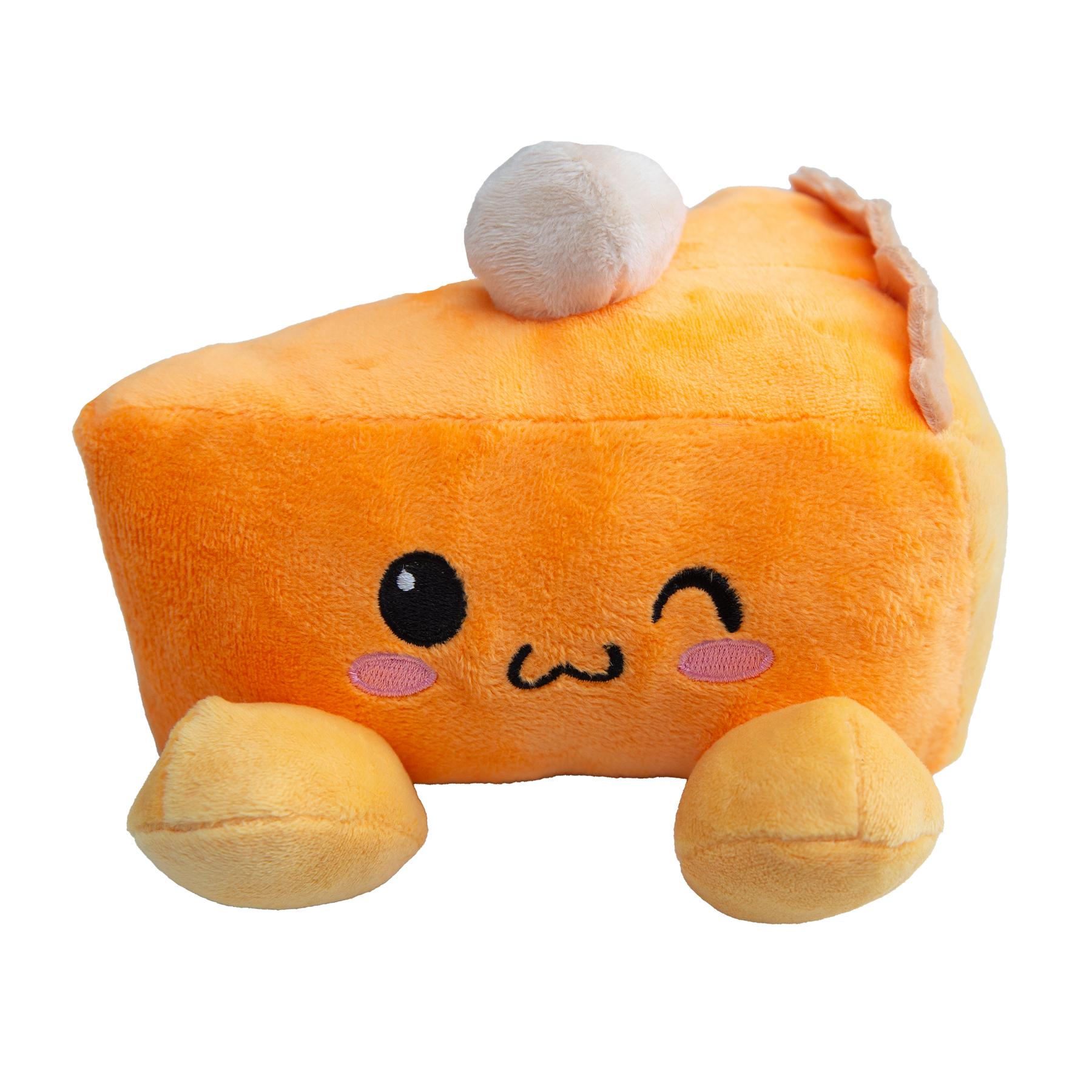 Snugarooz Pumpkin Slice Dog Toy, 6 x 3 x 5-in