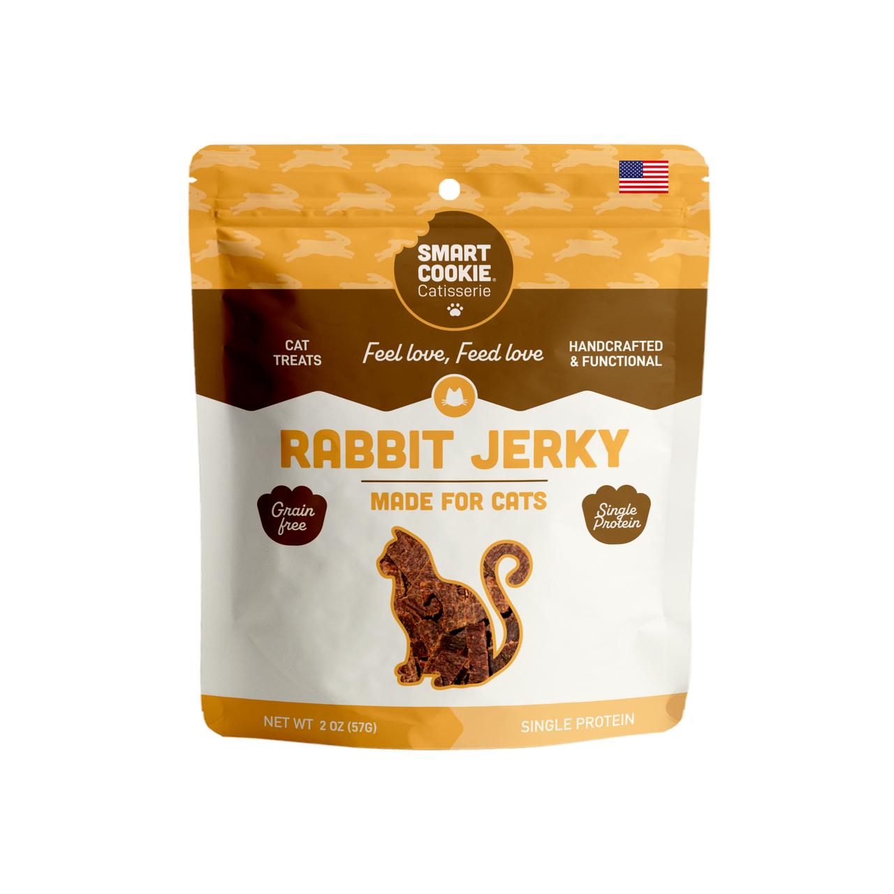Smart Cookie Barkery Rabbit Jerky Cat Treats