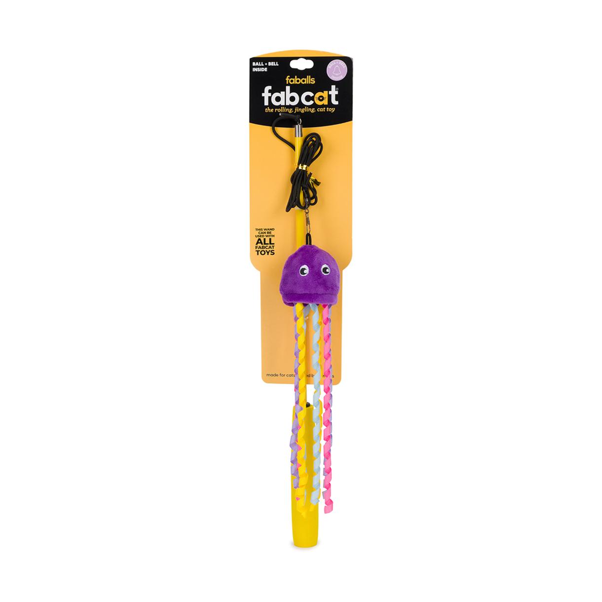 fabdog faball Jellyfish Teaser Cat Toy