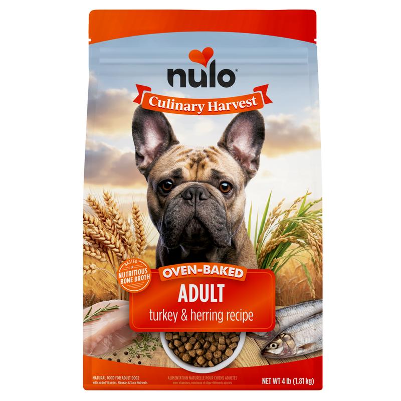 Nulo Culinary Harvest Oven-Baked Turkey & Herring Adult Dry Dog Food, 20-lb