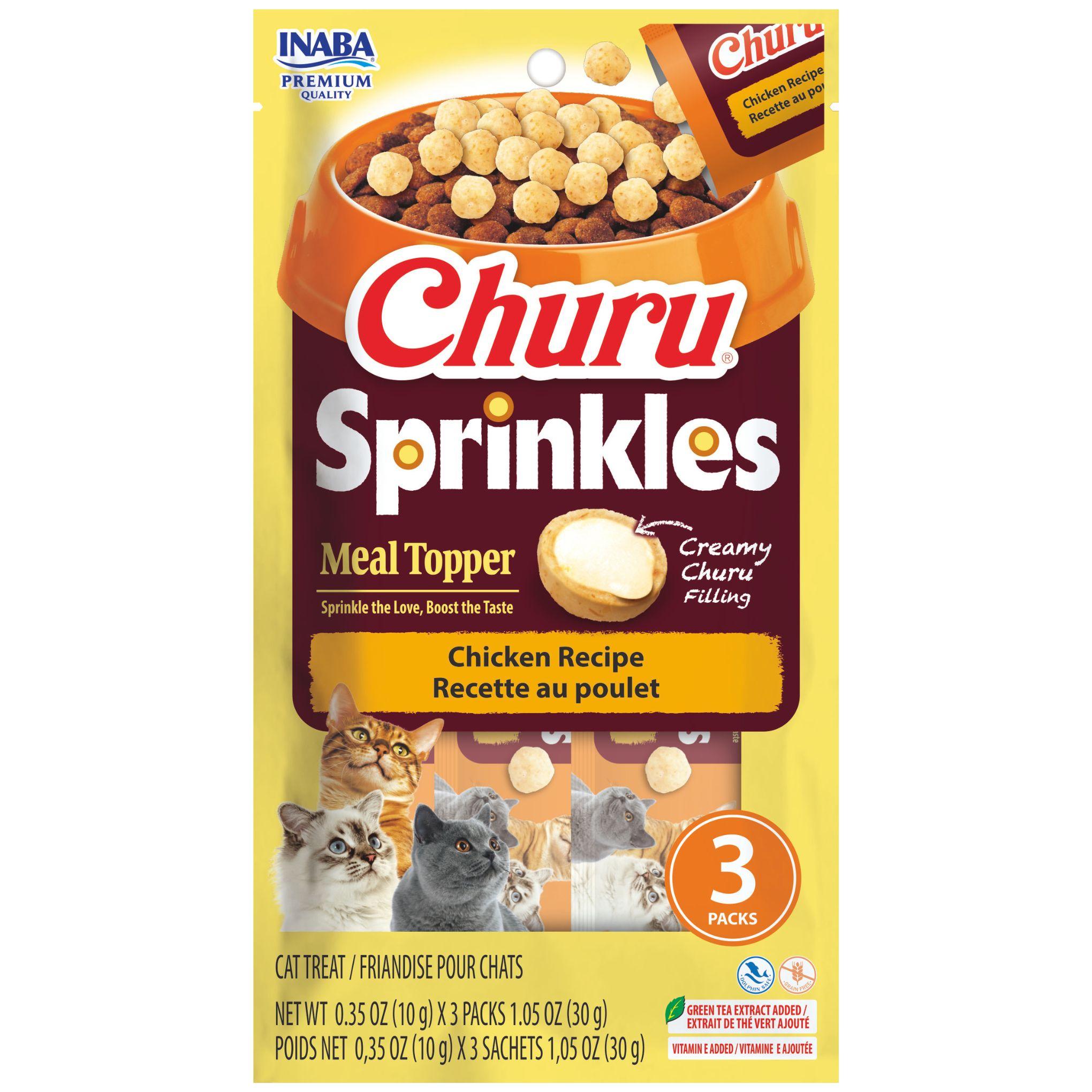 Inaba Churu Sprinkles Chicken Grain-Free Cat Treats