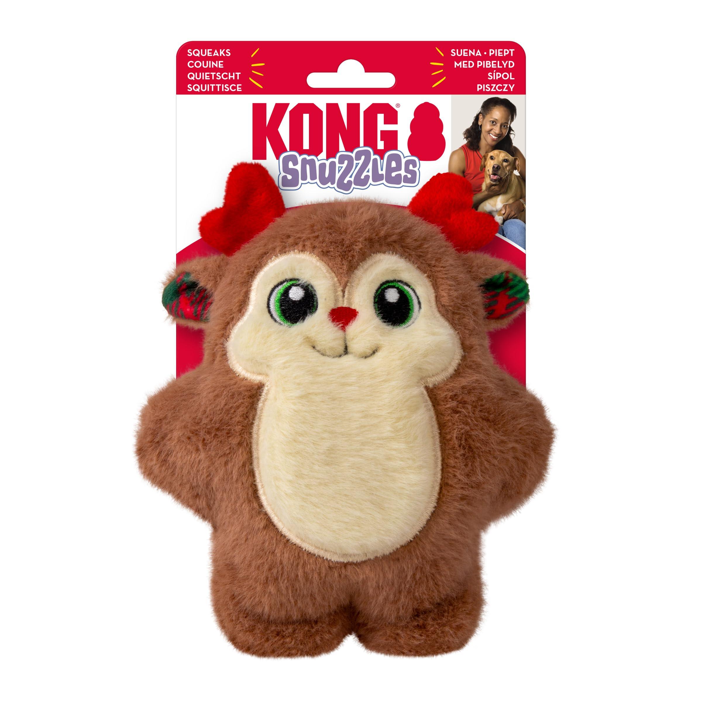 KONG Snuzzles Reindeer Dog Toy