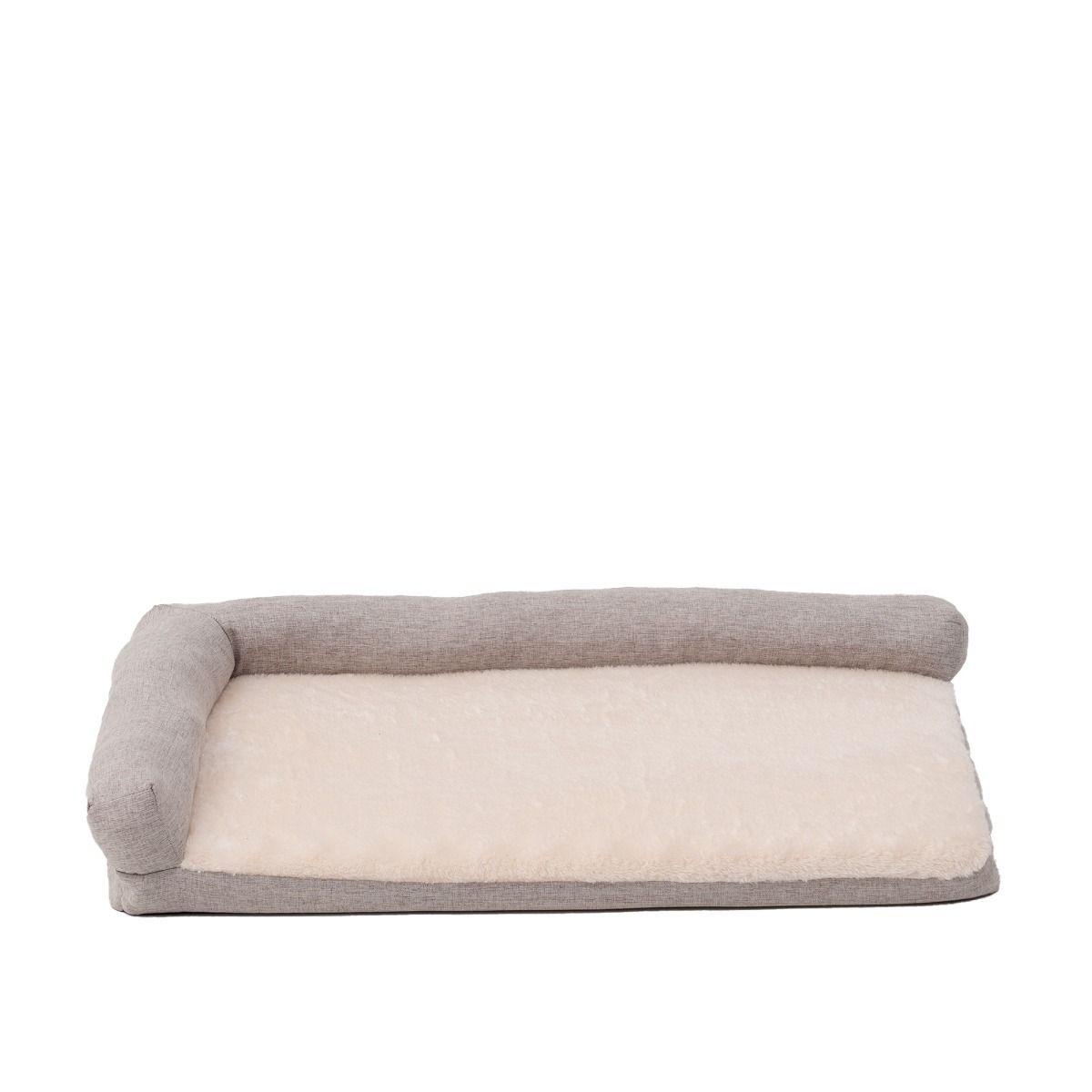 Original Territory Orthopedic Lounger Dog & Cat Bed, Khaki, 30-in x 20-in