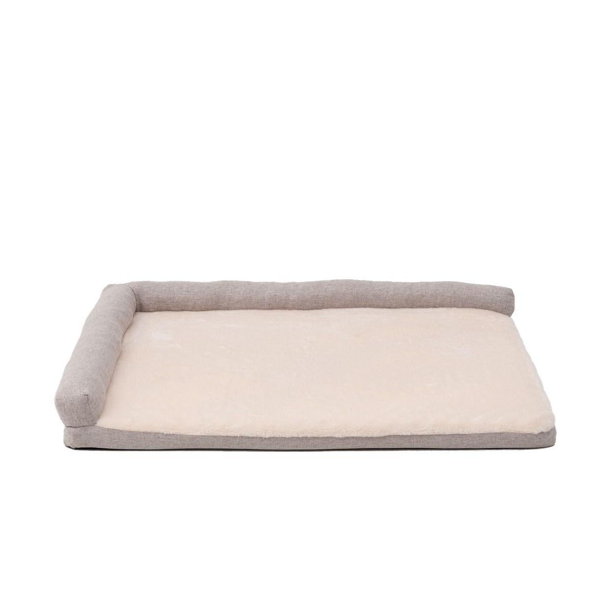 Original Territory Orthopedic Lounger Dog & Cat Bed, Khaki, 36-in x 27-in
