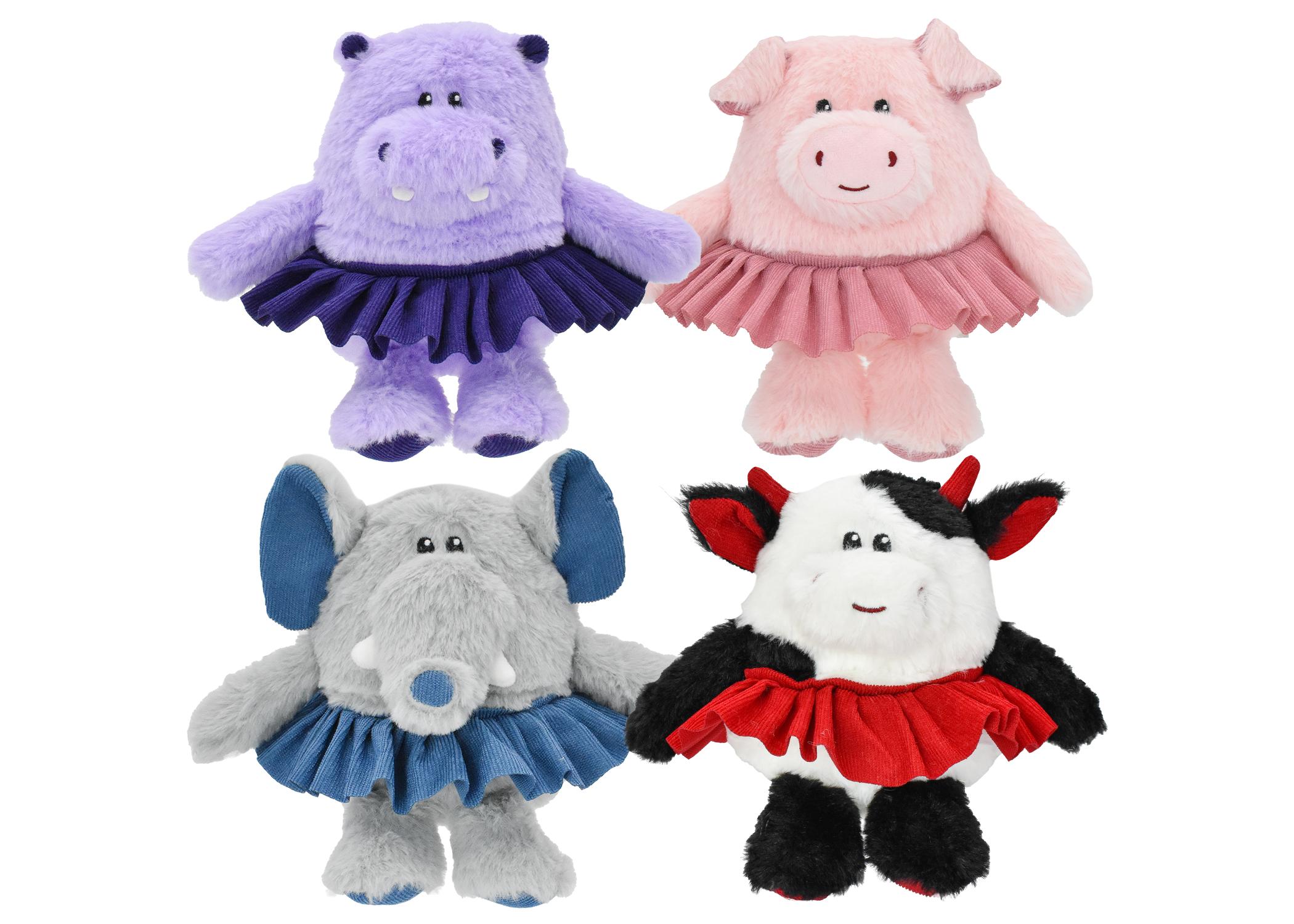 Multipet Tutu Animals Dog Toy, Assorted